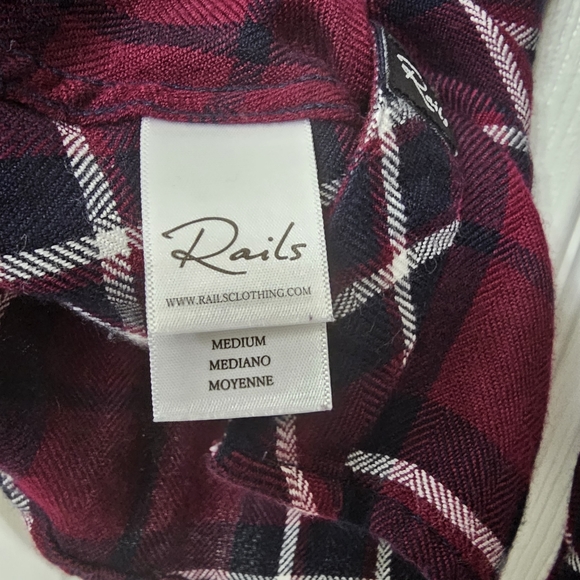 Rails Hunter Plaid Button-up Shirt - Picture 2 of 4